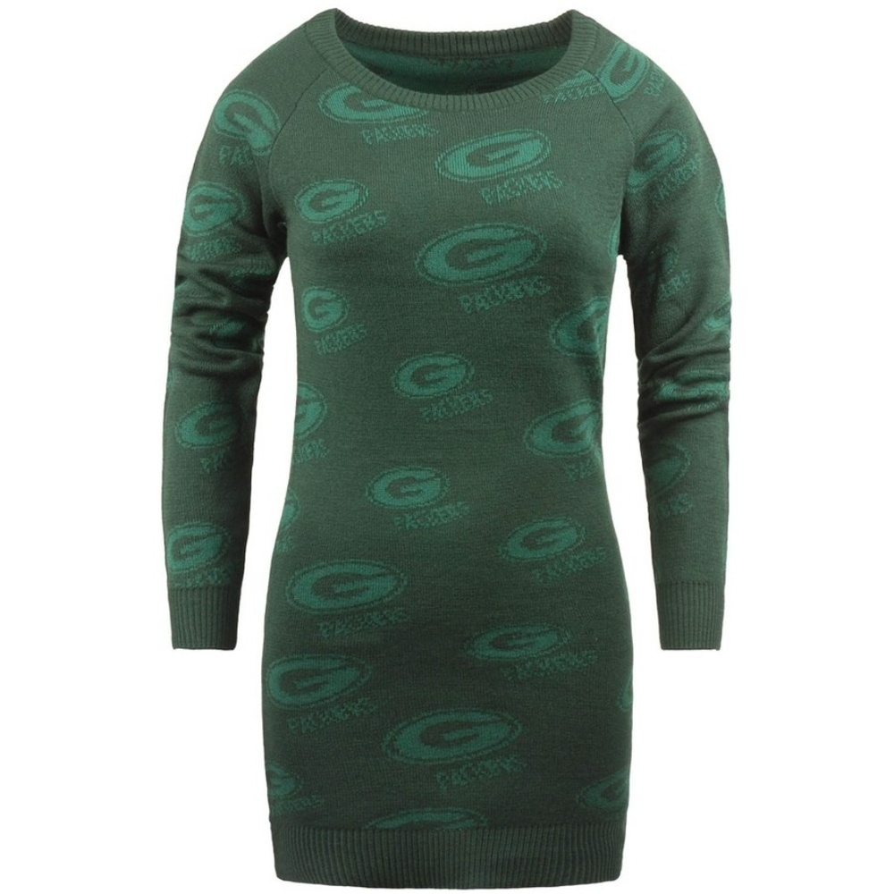 Green Bay Packers sweater dress